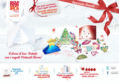 AISM –  Mini Sito Natale